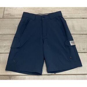 Bimini Bay Outfitters Navy Blue Polyester Shorts Men Size 32‎ (30)